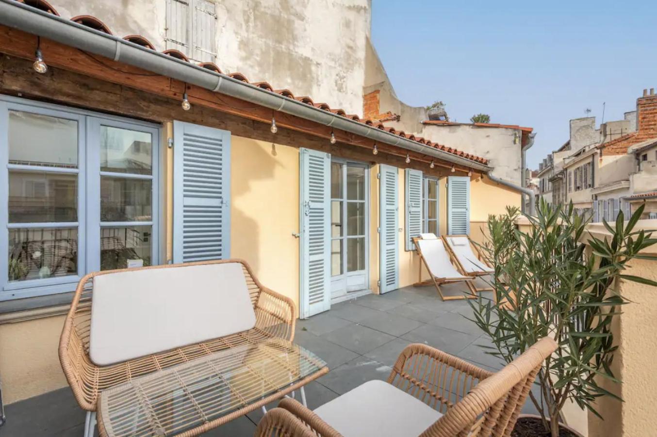 3capu4em Cosy T2 Avec Terrasse Refait A Neuf - Noaille Apartamento *